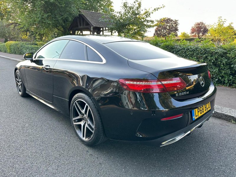 View MERCEDES-BENZ E CLASS 2.0 E220d AMG Line (Premium) G-Tronic+ Euro 6 (s/s) 2dr
