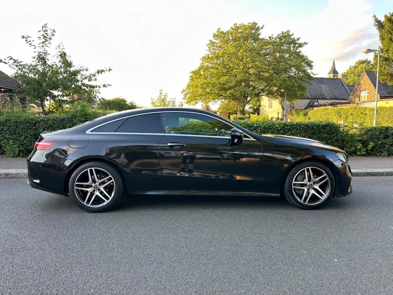 View MERCEDES-BENZ E CLASS 2.0 E220d AMG Line (Premium) G-Tronic+ Euro 6 (s/s) 2dr