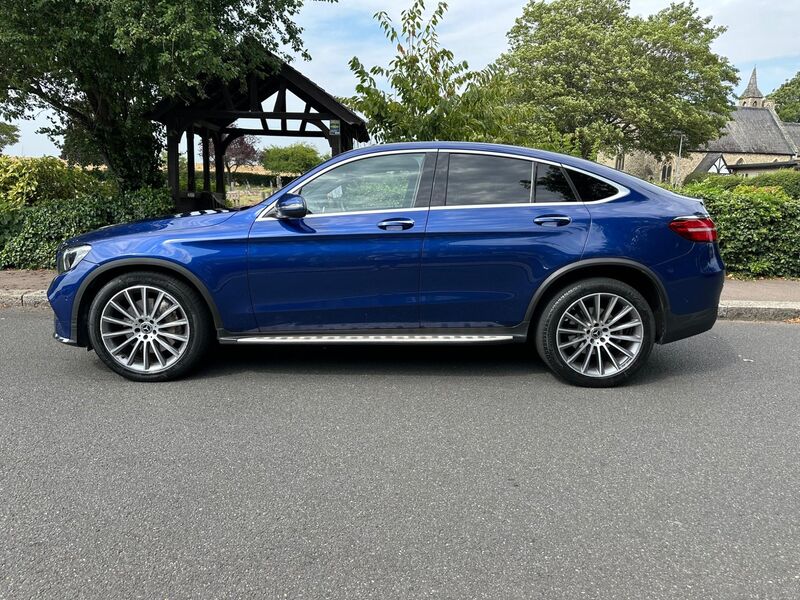 View MERCEDES-BENZ GLC CLASS 2.1 GLC220d AMG Line (Premium) Coupe G-Tronic 4MATIC Euro 6 (s/s) 5dr