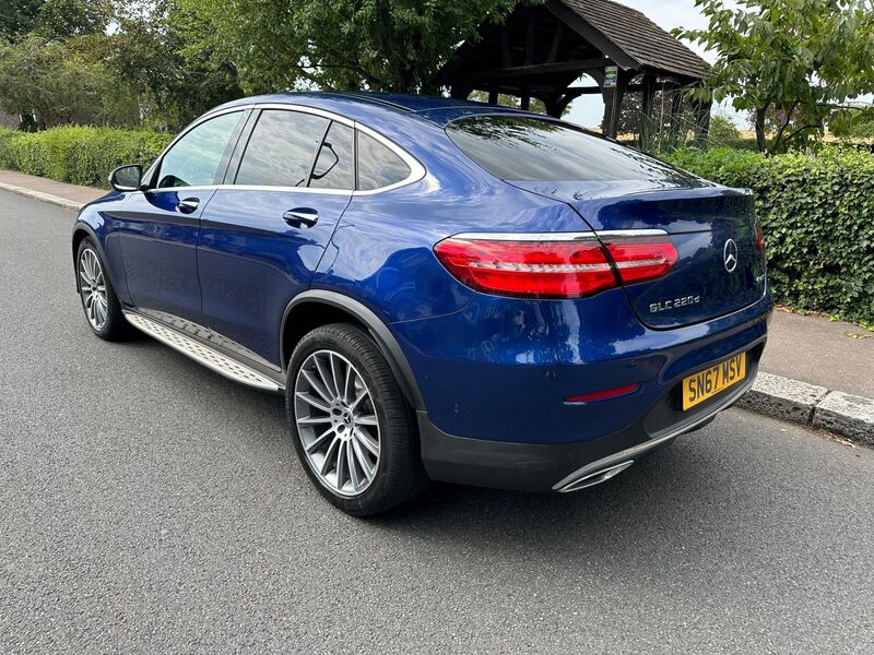 View MERCEDES-BENZ GLC CLASS 2.1 GLC220d AMG Line (Premium) Coupe G-Tronic 4MATIC Euro 6 (s/s) 5dr
