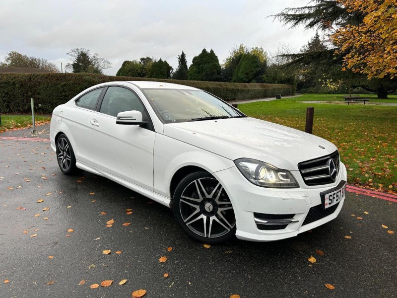 View MERCEDES-BENZ C CLASS 1.6 C180 BlueEfficiency AMG Sport Plus G-Tronic+ Euro 5 (s/s) 2dr