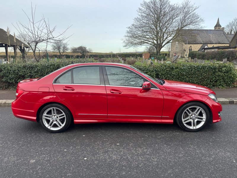 View MERCEDES-BENZ C CLASS 1.6 C180 BlueEfficiency AMG Sport Euro 5 (s/s) 4dr