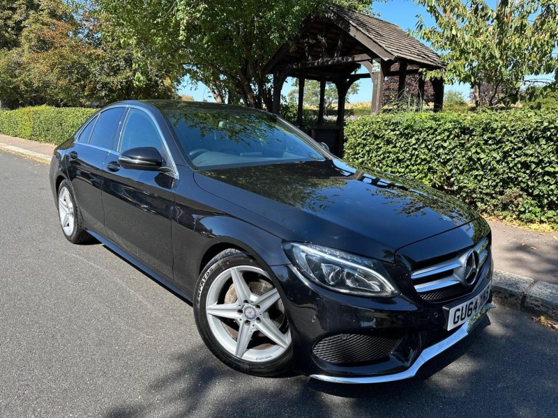 View MERCEDES-BENZ C CLASS 2.1 C220 BlueTEC AMG Line G-Tronic+ Euro 6 (s/s) 4dr